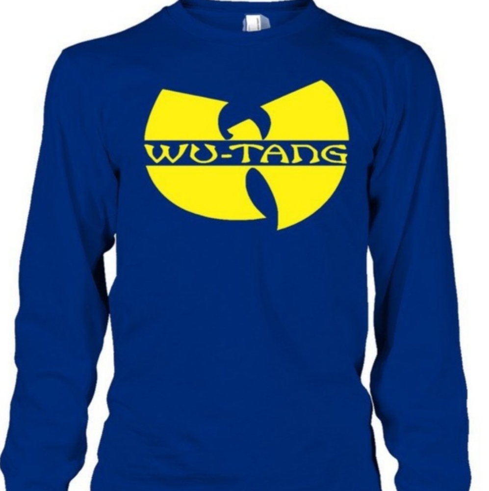 New 5XL long sleeve wu tang tshirt